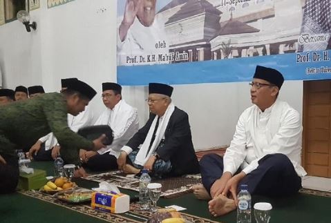 Maruf Amin Didampingi Gubernur Banten di Dies Natalis Untirta.