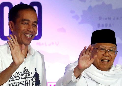 Jokowi-Ma'ruf Amin.