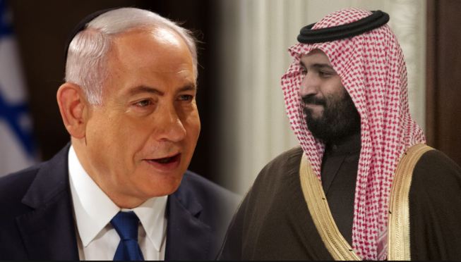 Netanyahu dan Mohammed Bin Salman.