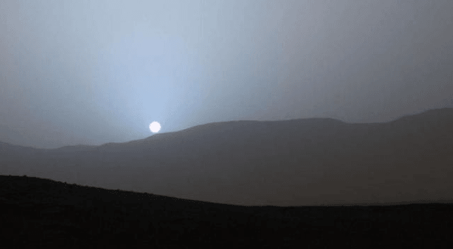 Sunset Mars.