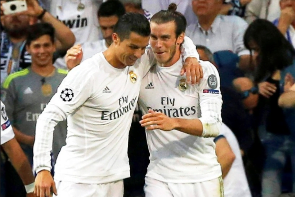 Cristiano Ronaldo dan Gareth Bale.