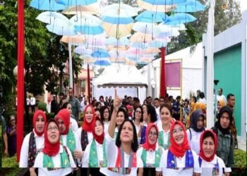 Temu Sapa dan Bergembira Bersama Ibu Negara