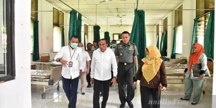 Gubernur Sumut Siap Jadi Bapak Angkat Tenaga Medis