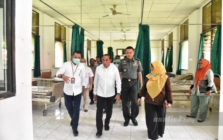Gubernur Sumut Siap Jadi Bapak Angkat Tenaga Medis
