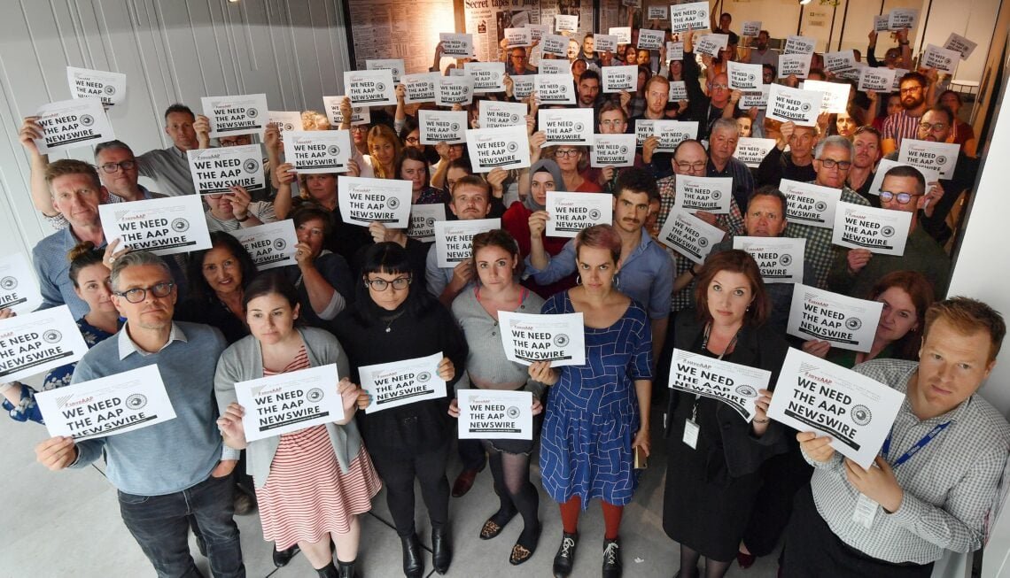 APP,kantor berita Australia tutup,Karyawan Australian Associated Press Pindah Ke News Corp Australia dan Nine Entertainment,Lebih dari 50 jurnalis Australian Associated Press kemungkinan akan ditawari pekerjaan di News Corp Australia dan Nine Entertainment. APP