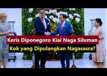 Keris Naga Siluman Pangeran Diponegoro Masih Misteri