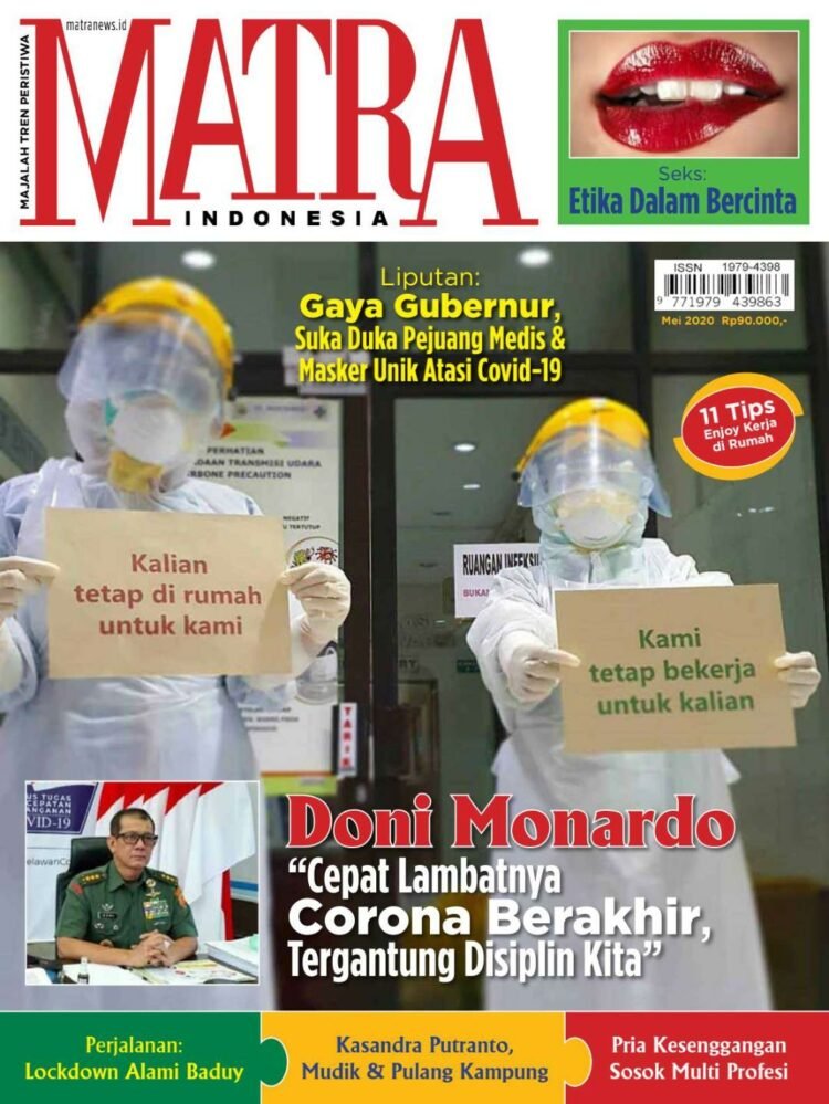 Doni Monardo: Cepat-Lambatnya Corona Berakhir Tergantung dari Disiplin Kita