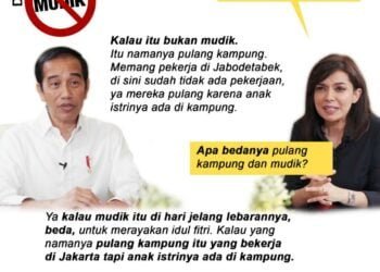 Jokowi Tepat, Dari Sisi Kebijakan Publik, Istilah Mudik dan Pulang Kampung Sangat Berbeda
