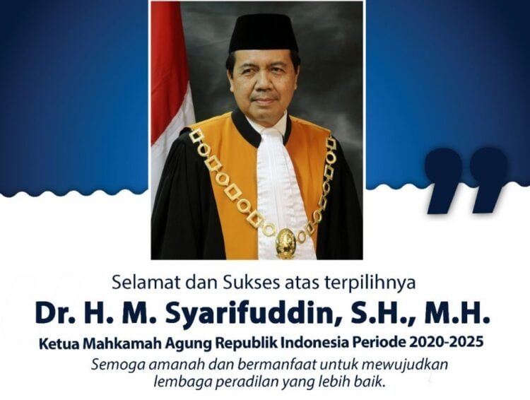 Masih Viral,Ucapan Selamat Kepada Ketua MA periode 2020-2025 Masih Viral