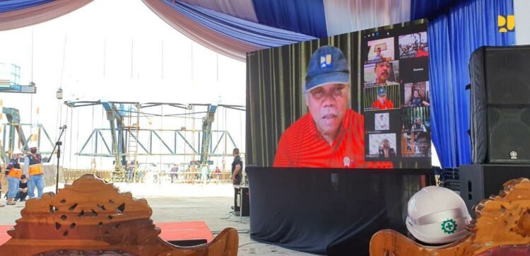 Jembatan Ogan Masuki Tahap Pengecoran Akhir