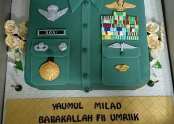 Kue Tart di Medan Tempur Doni Monardo