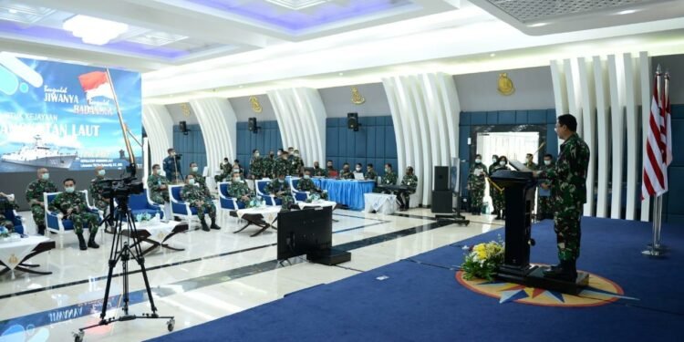 Melalui VICON, KSAL Laksanakan Final Brief & Peluncuran Buku