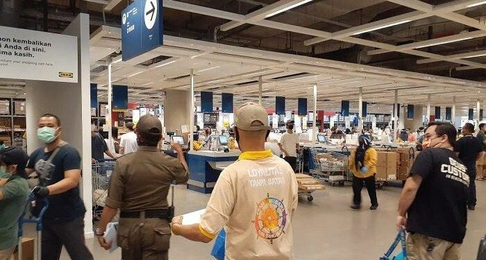 IKEA Alam Sutera Ditutup Satpol PP