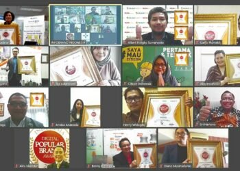 Merek Champion Indonesia Digital Popular Brand Award 2020