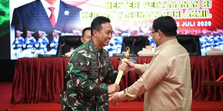 Kasad Dampingi Menhan RI Kunjungan Kerja ke Akademi Militer Kasad Dampingi Menhan RI Kunjungan Kerja ke Akademi Militer