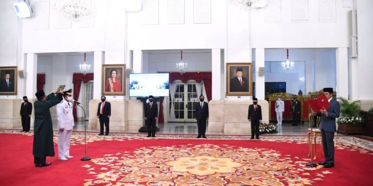Presiden Jokowi Lantik Isdianto sebagai Gubernur Kepulauan Riau