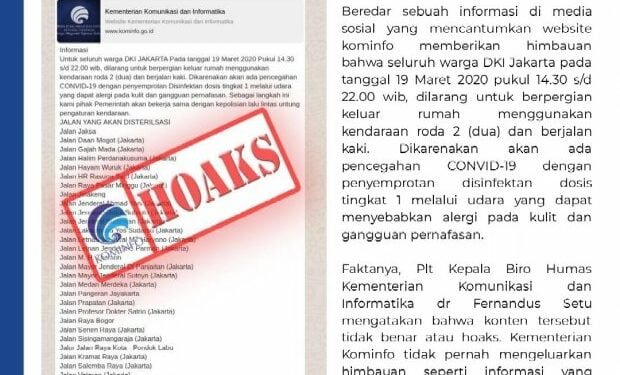 Produk Jurnalistik Tidak Boleh Distempel Hoax*