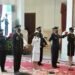 KSAL Dampingi Presiden RI Lantik 750 Perwira TNI-Polri