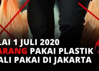 Larangan Plastik di Jakarta, Komite Pedagang Pasar Bagikan Kantong Berbahan Singkong