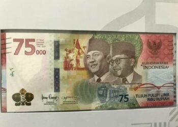 Peluncuran Uang Peringatan Kemerdekaan 75 Tahun RI