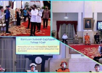 Presiden Jokowi Luncurkan Bantuan Subsidi Upah