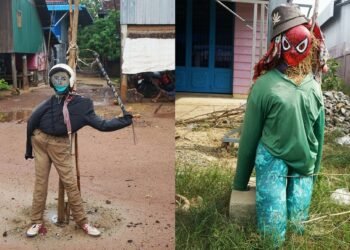 In Cambodia, People Are Scaring Away COVID With Scarecrows