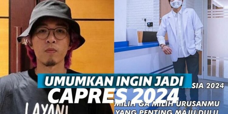Umumkan Jadi Capres 2024, Dr Tirta Gandeng Jerinx SID