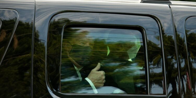 Trump Just Exposed Secret Service to COVID-19 to Do a Drive-By for MAGA Supporters