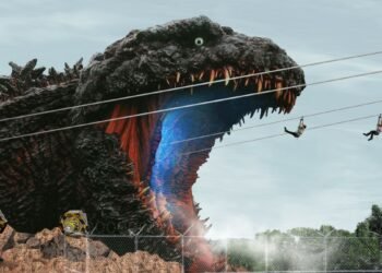 Anda Dapat Memasukkan Garis Ke Godzilla Seukuran Ini di Jepang
