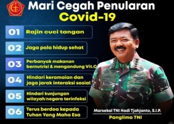 Prioritas Imunisasi COVID-19 ke 10.000 personel TNI