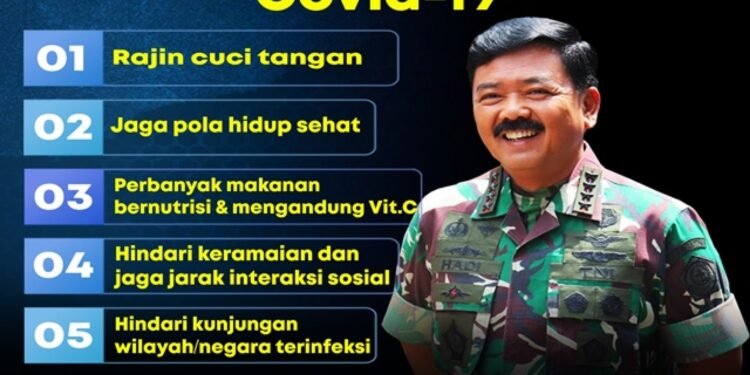 Prioritas Imunisasi COVID-19 ke 10.000 personel TNI