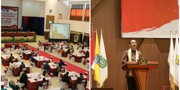 Sosialisasi Ciptaker di Enam Kampus IPDN Wilayah Barat dan Timur