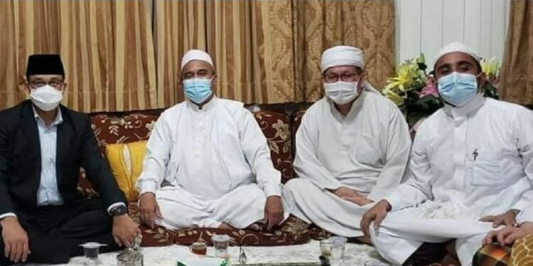 Anies Minum Teh Bersama Rizieq Shihab 1 Anies Minum Teh Bersama Rizieq Shihab