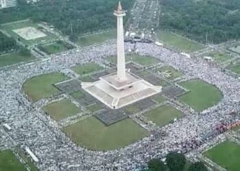 Reuni 212 di Monas Hadirkan Rizieq Shihab?