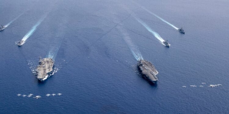 Kehadiran Militer AS di Laut China Selatan