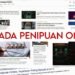 Tips Hindari Penipuan Online