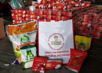 BULOG Salurkan Paket Bantuan Presiden Korban Banjir Kalsel