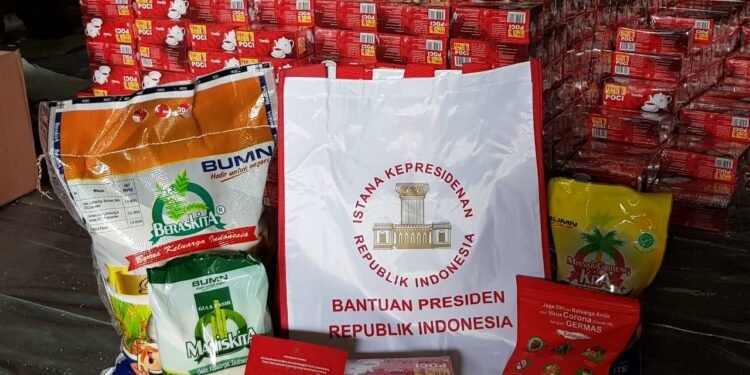 BULOG Salurkan Paket Bantuan Presiden Korban Banjir Kalsel