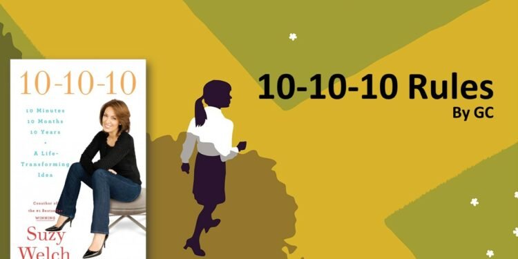 10 – 10 – 10 Rule 1 10 – 10 – 10 Rule