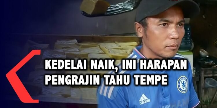 Perajin Tempe Siasati Harga Kedelai Naik