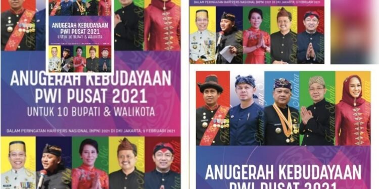 Strategi 10 Bupati Walikota Penerima Anugerah Kebudayaan PWI