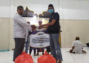 BPKH RI NU Care badai siklon Seroja
