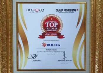 BULOG Raih Indonesia Digital PR Award 2021