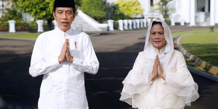 Presiden Jokowi dan Ibu Negara Sampaikan Ucapan Hari Raya Idulfitri 1442 H
