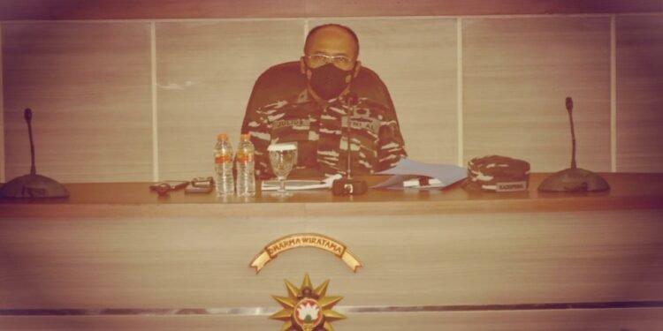 KADISPENAL Berikan Kuliah Umum Kepada Pasis Dikreg Seskoal Angkatan Ke-59 TA 2021