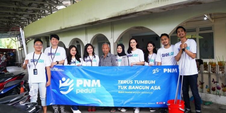 PNM Rayakan HUT ke-25 dengan Bakti Sosial Masjid