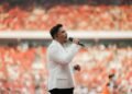 Sal Priadi Meriahkan Half Time dan Full Time Show Pertama Tim Nasional Indonesia
