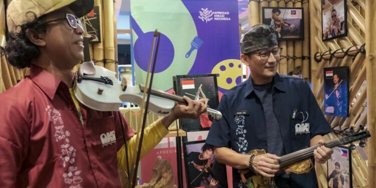 Menparekraf Sandiaga Uno Dorong Pelaku Ekraf Denpasar untuk Berinovasi dan Berkolaborasi