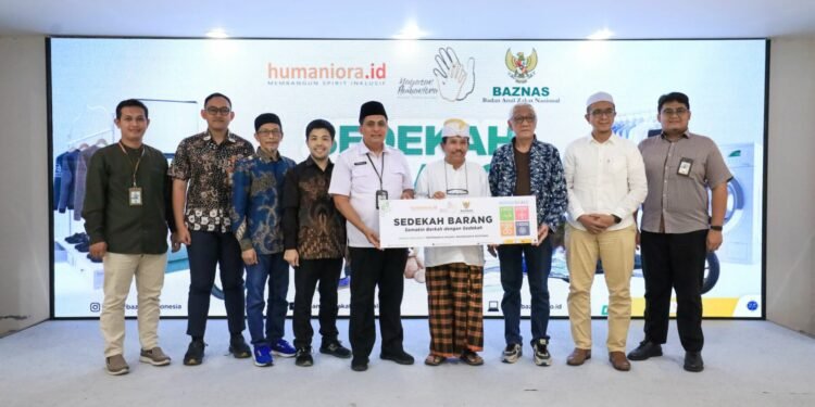 BAZNAS dan Yayasan Humaniora Rumah Kemanusiaan Luncurkan Program Sedekah Barang