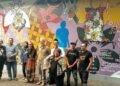 Jogja Disability Arts Kolaborasi dengan Seniman Inggris Ciptakan Mural di Kampung Dolanan Bantul